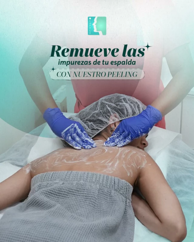 Tu piel también merece respirar… incluso en la espalda.
Con nuestro peeling corporal, remueves impurezas, células muertas y estrés acumulado.

Una limpieza profunda que se siente y se nota. ✨ 

📅 ¡Agenda tu cita y deja que tu piel brille!
☎️ (809) 226-3616 - (829) 977-3616

#PielRadiante #BienestarInterior #CuidadoPersonal #Rejuvenecimiento #Capmed